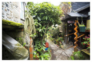 Abbey Place, the courtyard outside